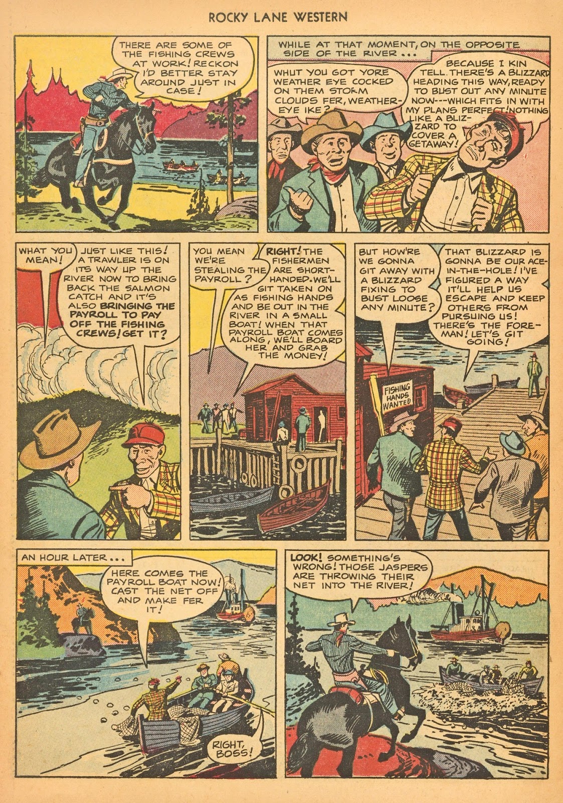 Rocky Lane Western (1949) Issue #8 - Page 42