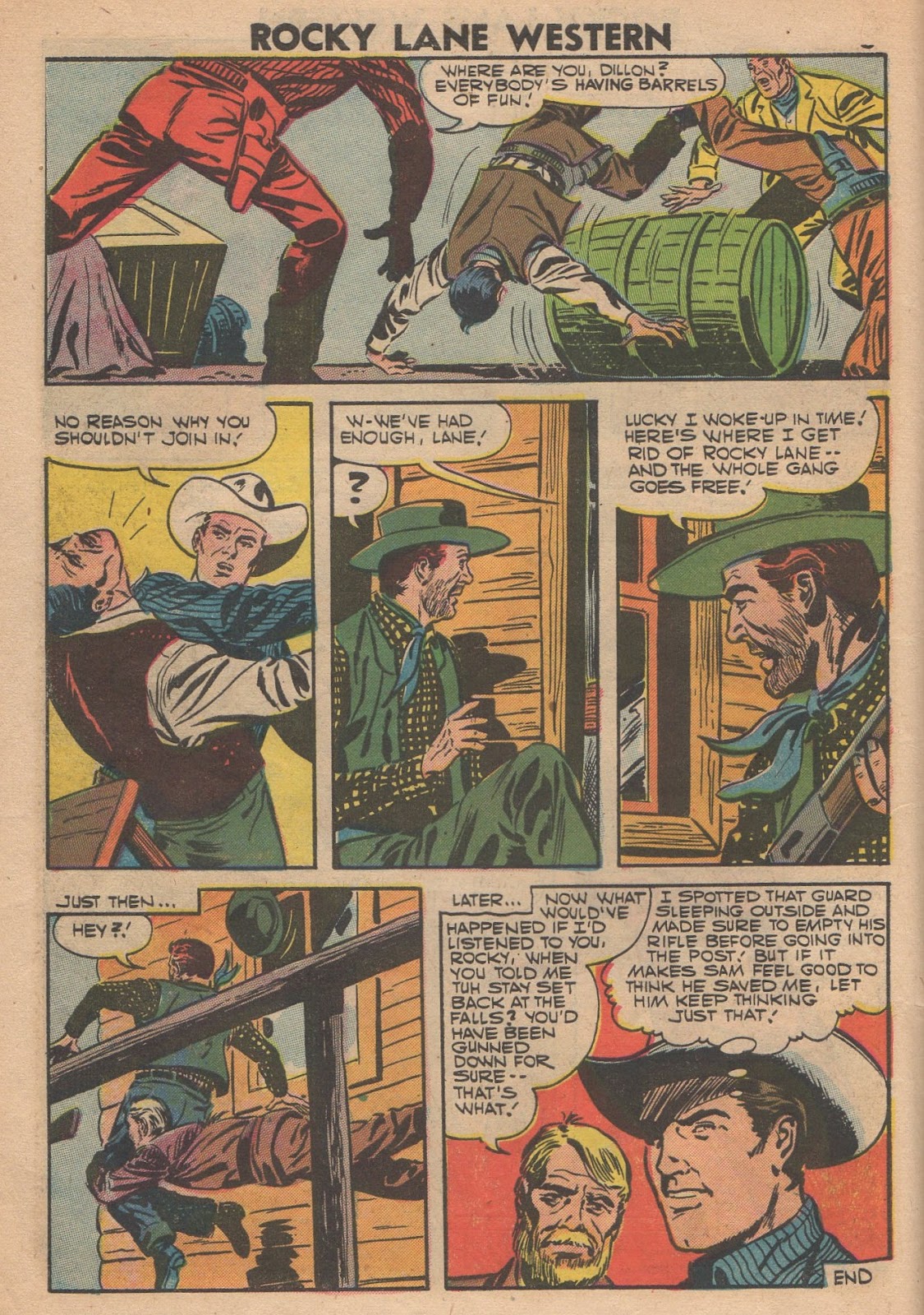 Rocky Lane Western (1954) Issue #77 - Page 10