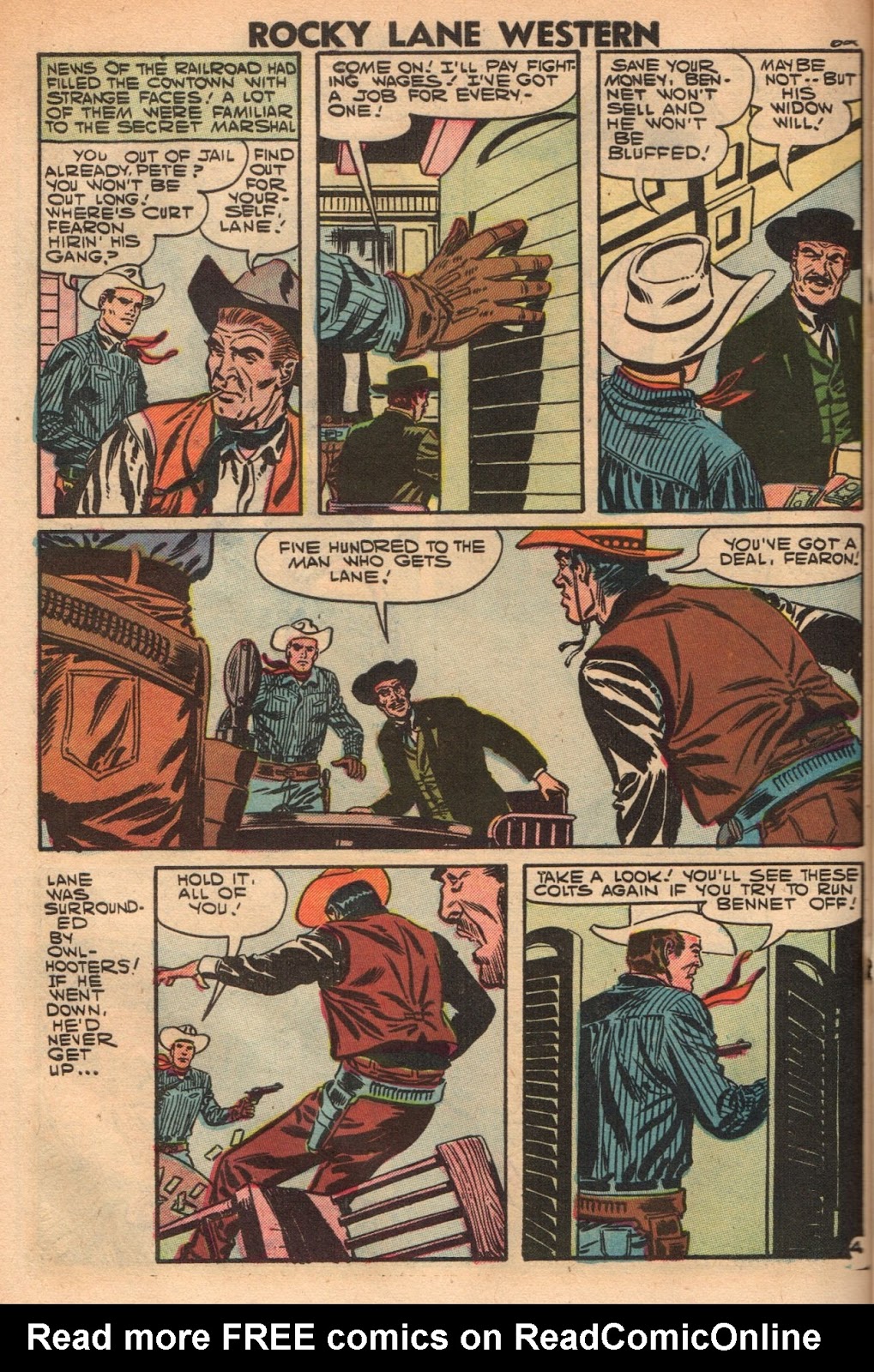 Rocky Lane Western (1954) Issue #79 - Page 64