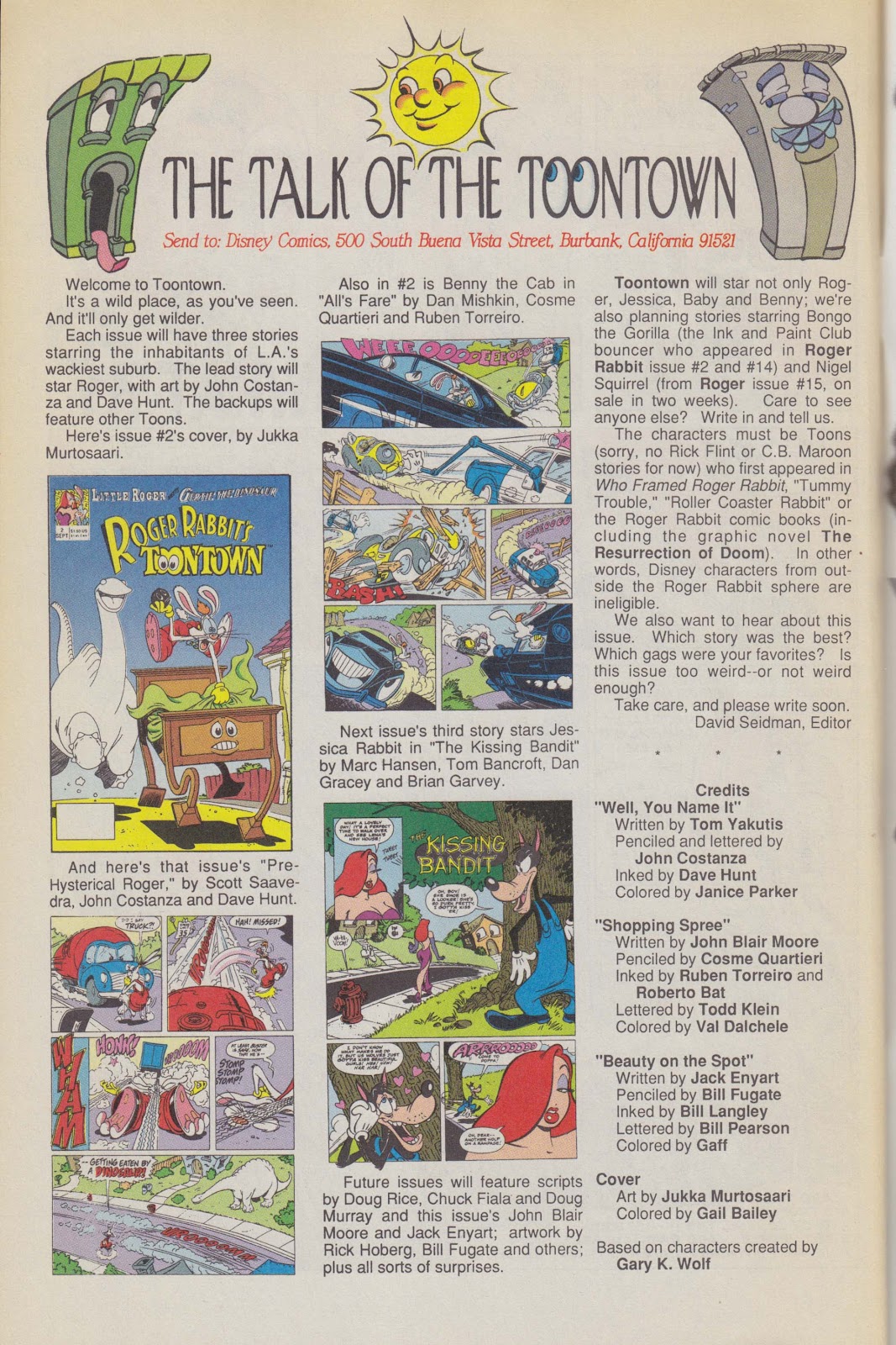 Roger Rabbit's Toontown Issue #1 - Page 34