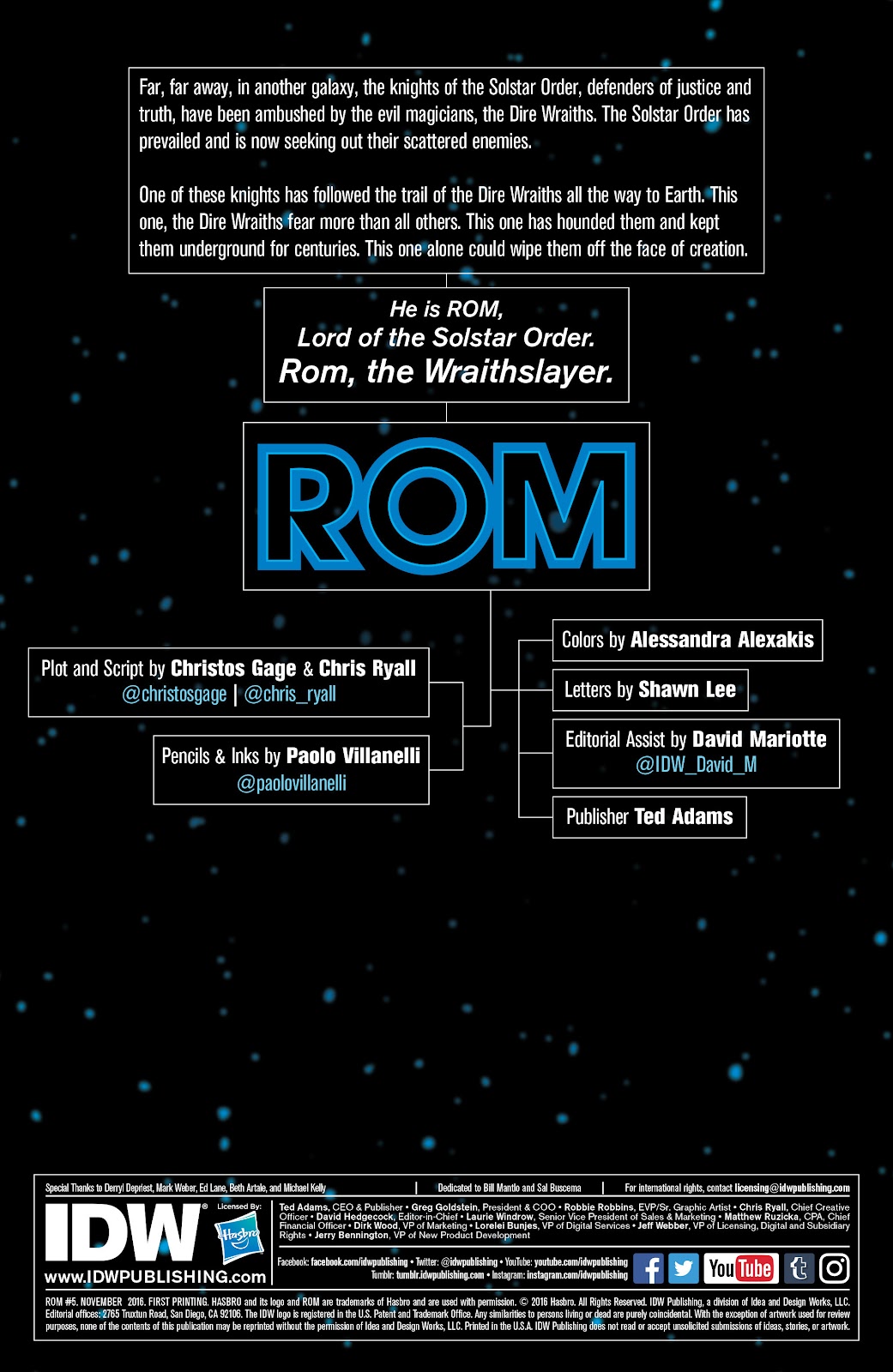 ROM (2016) Issue #5 - Page 2