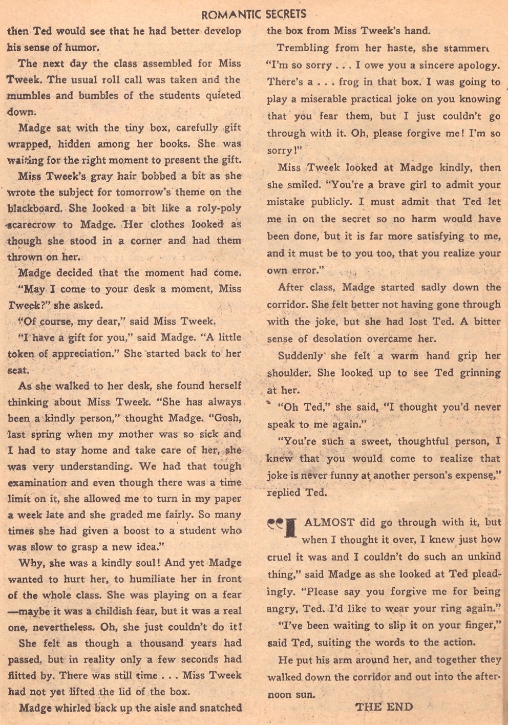 Romantic Secrets Issue #33 - Page 26