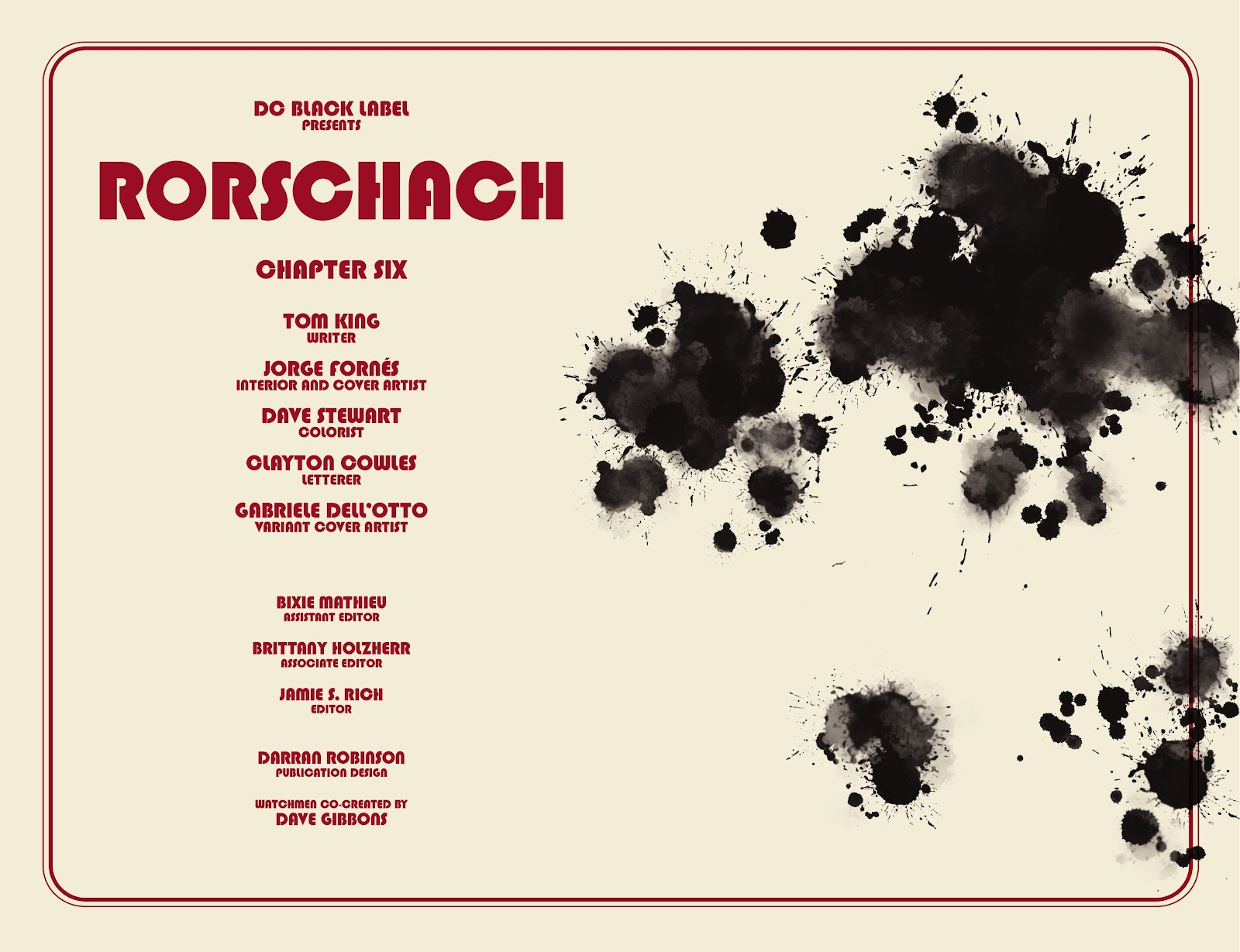 Rorschach Issue #6 - Page 2