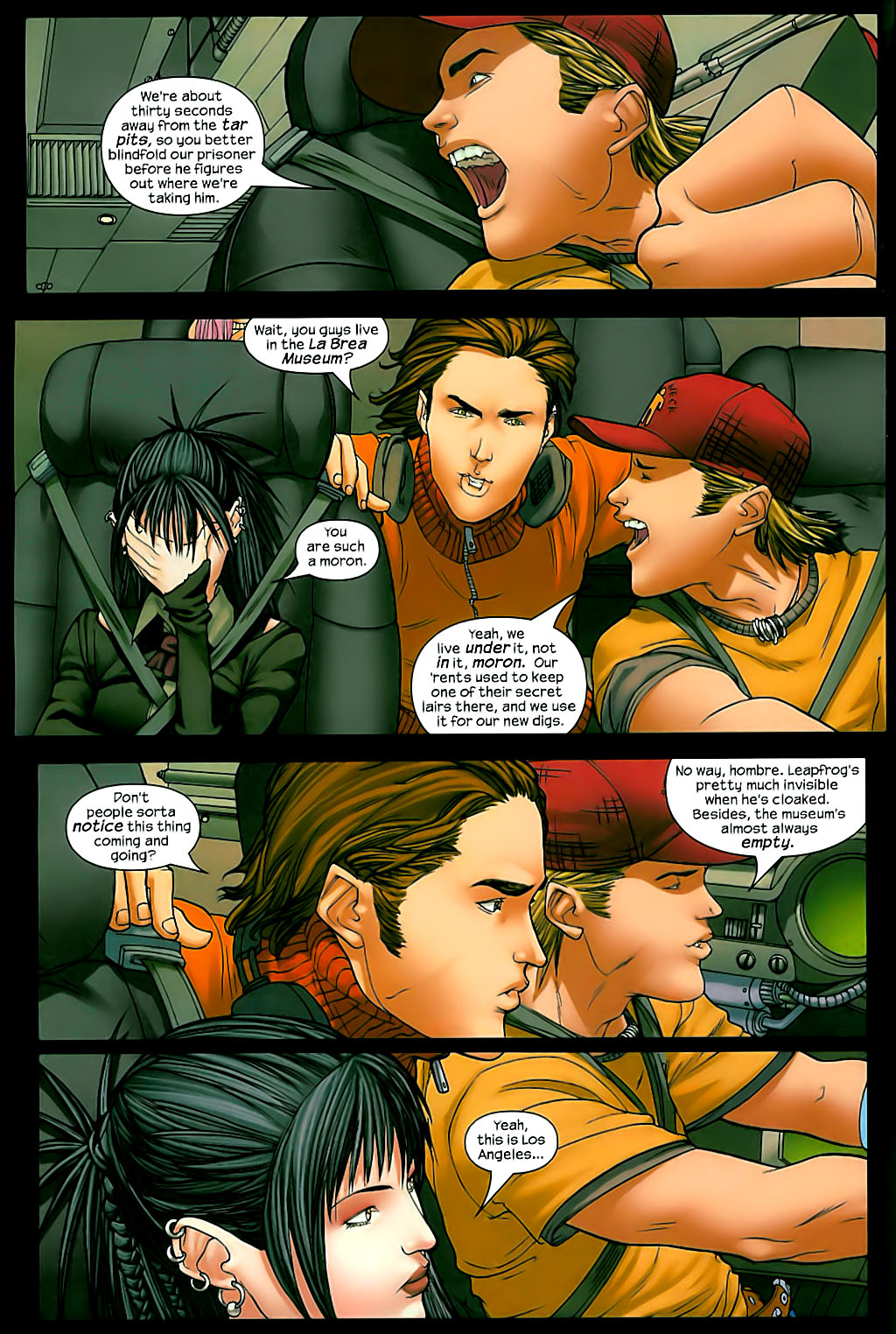 Runaways (2005) Issue #4 - Page 5