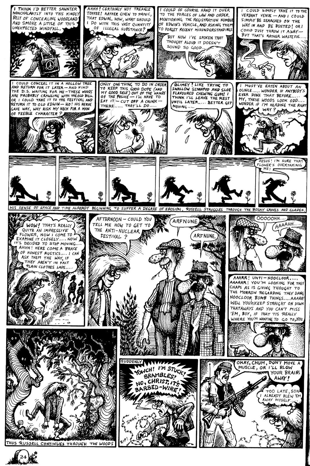 Russell: The Saga of a Peaceful Man Issue #1 - Page 22