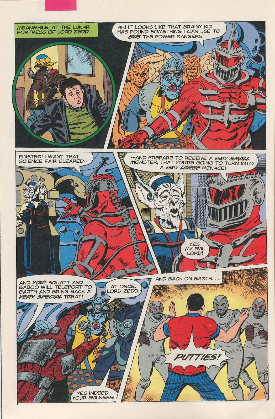 Saban's Mighty Morphin Power Rangers (1994) Issue #1 - Page 8