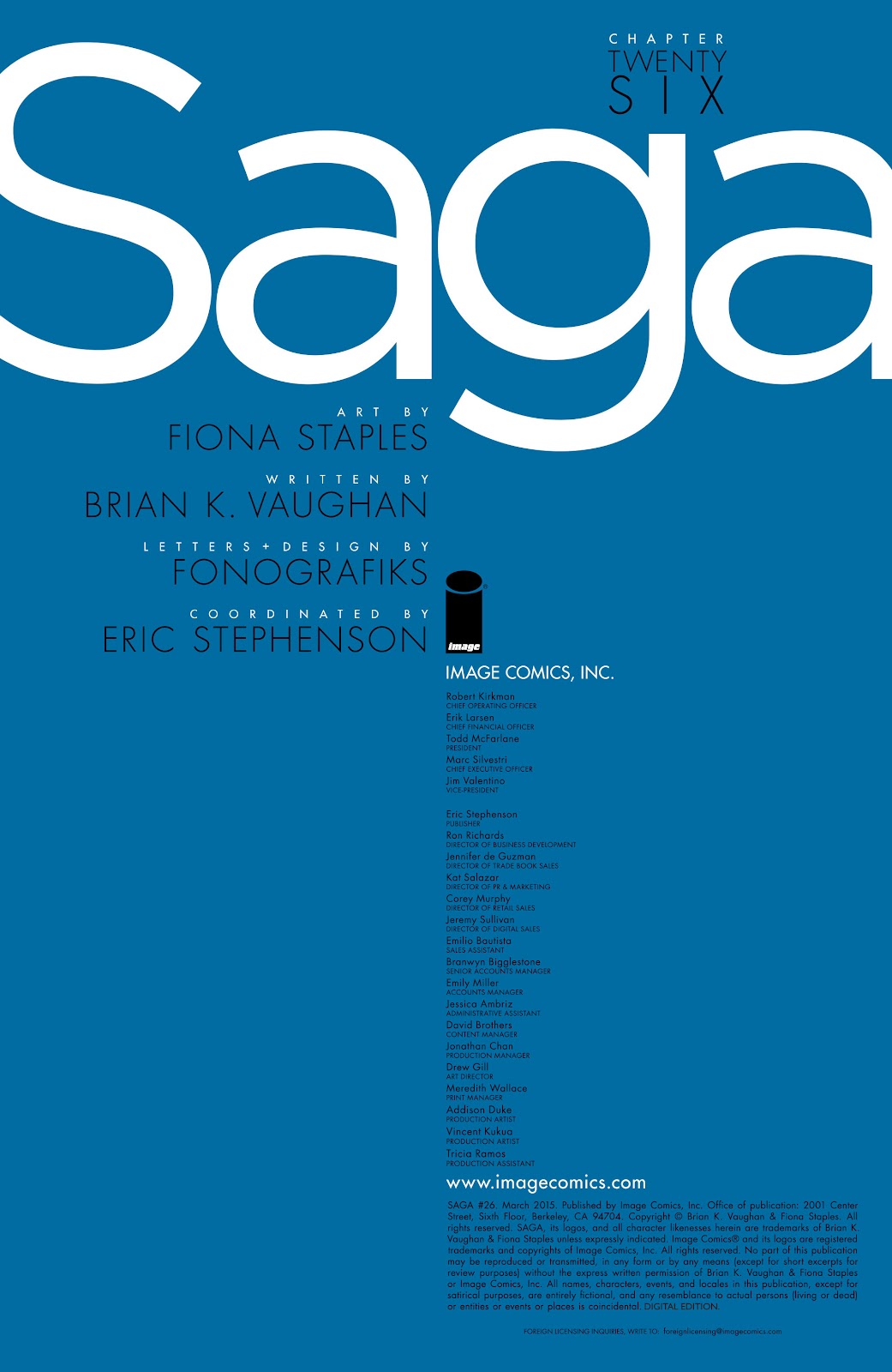 Saga Issue #26 - Page 2