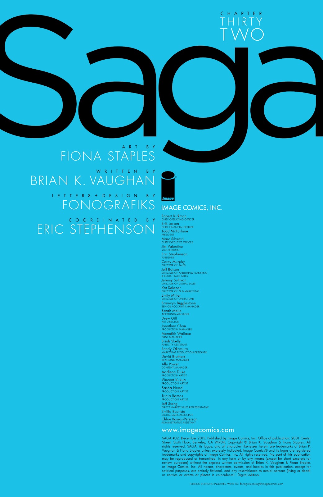 Saga Issue #32 - Page 2