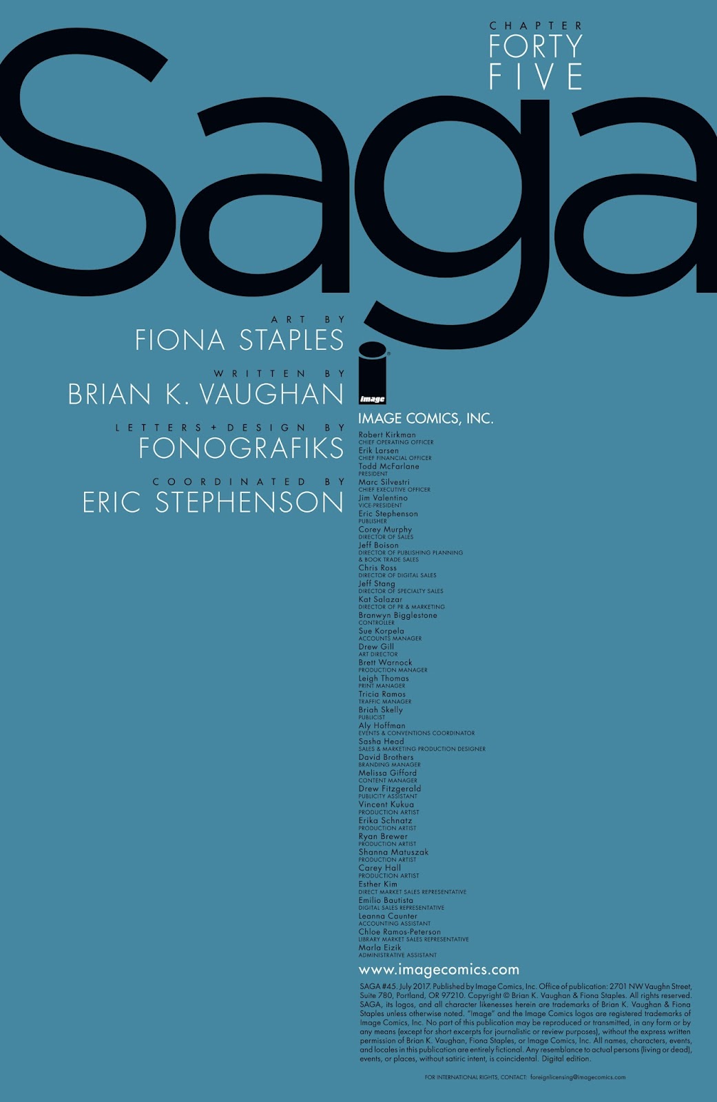 Saga Issue #45 - Page 2