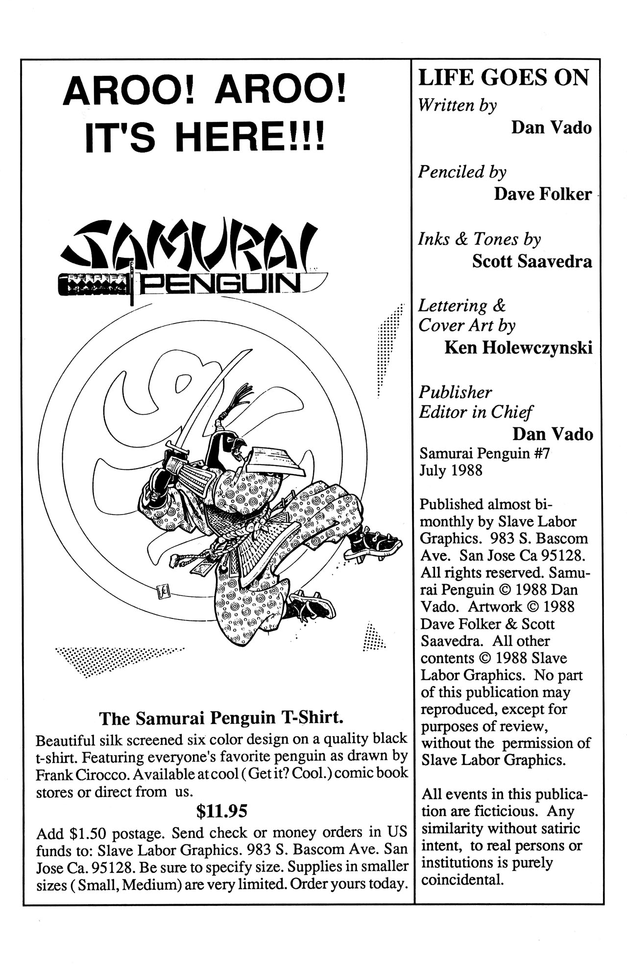 Samurai Penguin Issue #7 - Page 2