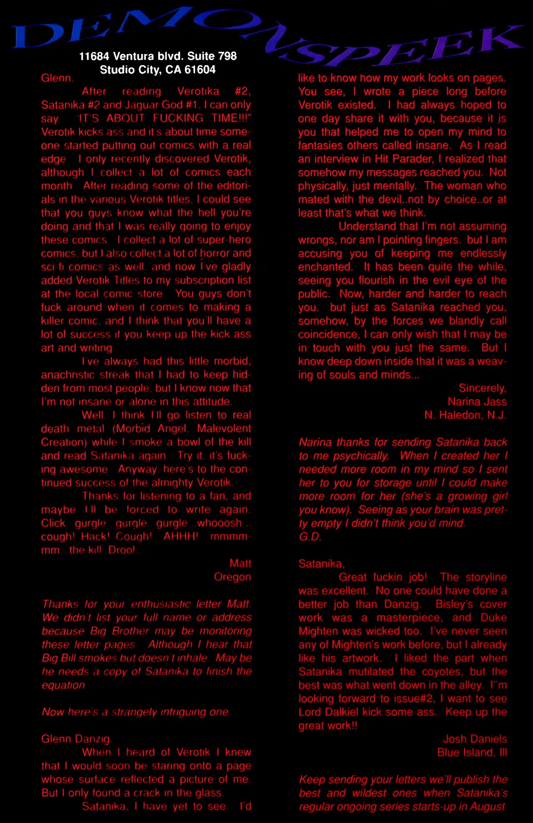 Satanika Issue #3 - Page 25