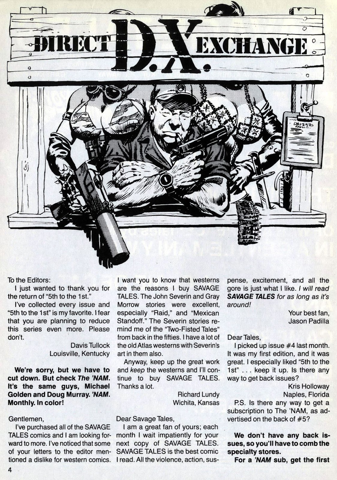 Savage Tales (1985) Issue #7 - Page 5