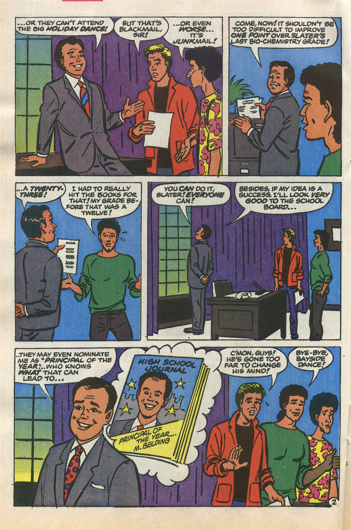 Saved By The Bell Issue #1 - Page 21