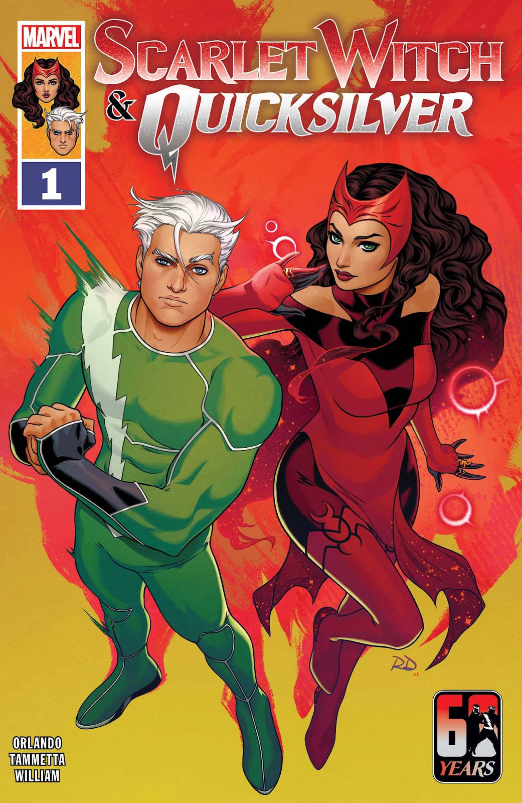 Scarlet Witch & Quicksilver Issue #1 - Page 1