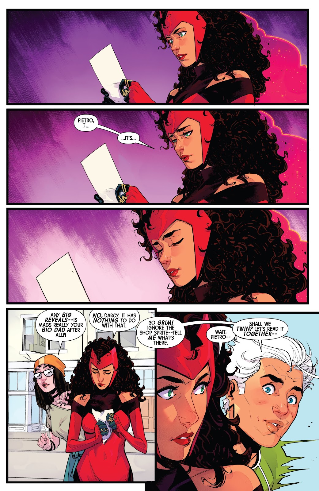 Scarlet Witch & Quicksilver Issue #1 - Page 8