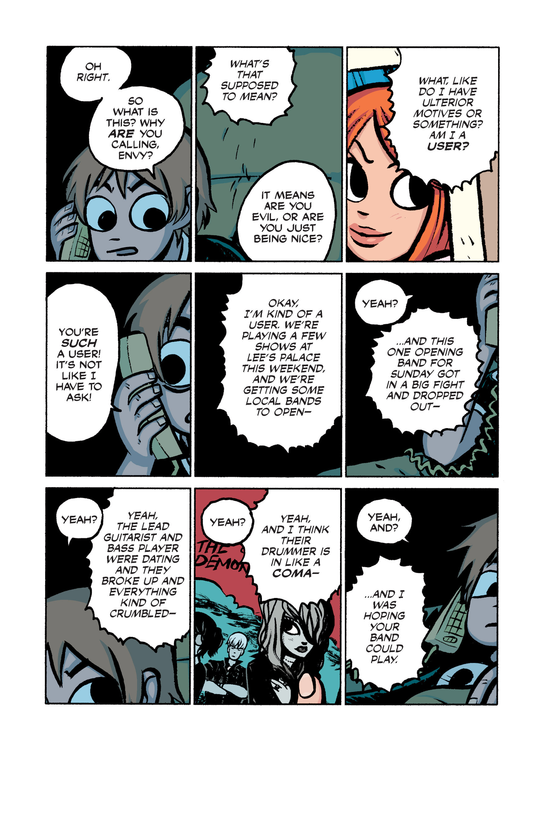 Scott Pilgrim Issue #2 - Page 154