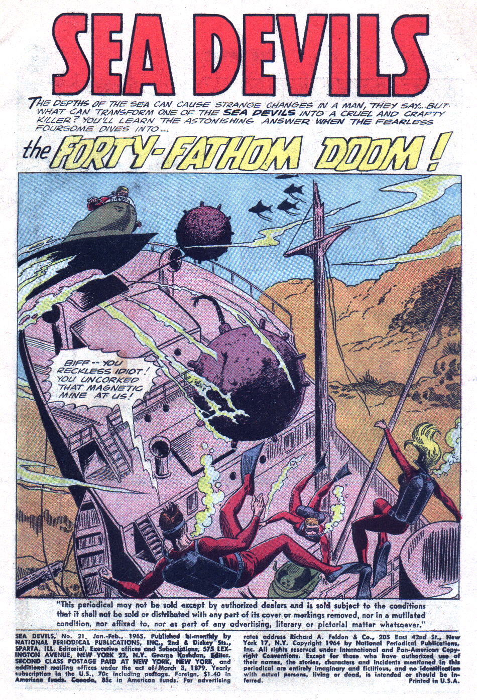 Sea Devils Issue #21 - Page 3
