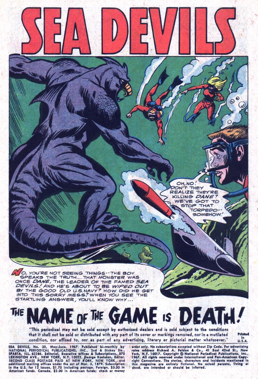 Sea Devils Issue #35 - Page 4