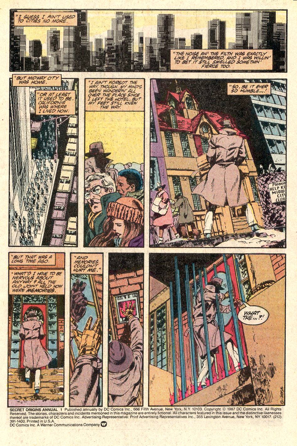Secret Origins (1986) _Annual 1 - Page 2