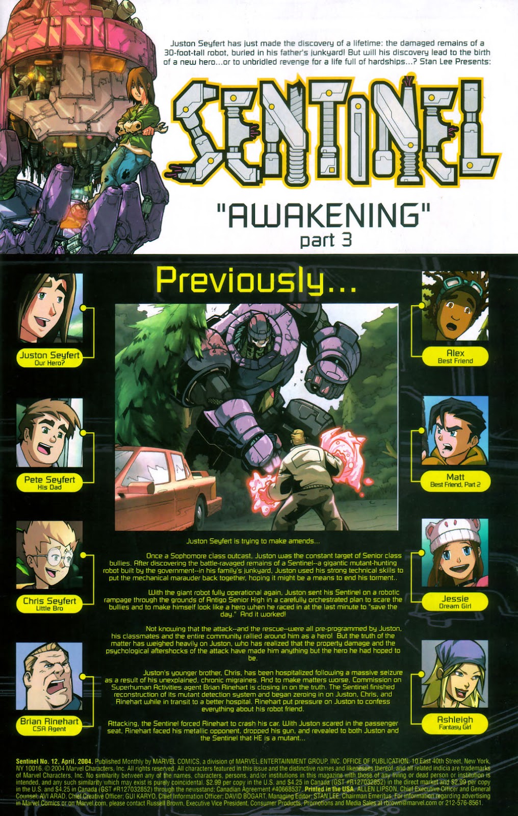 Sentinel Issue #12 - Page 2