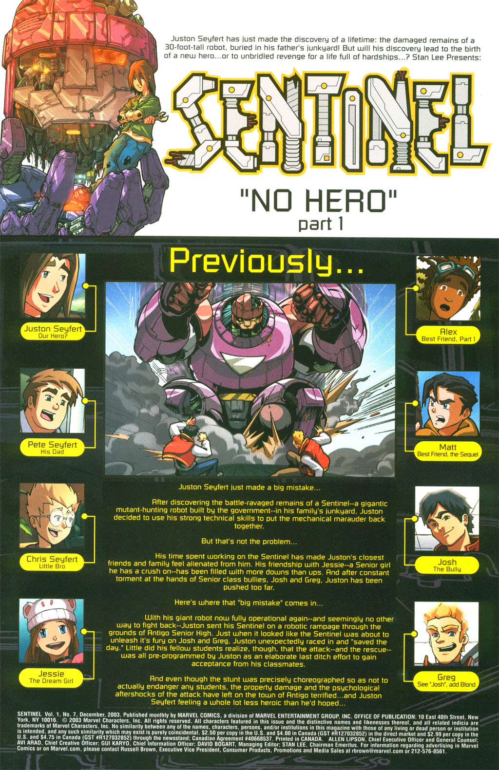 Sentinel Issue #7 - Page 2