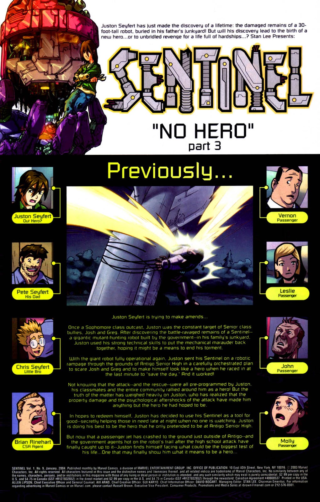 Sentinel Issue #9 - Page 2