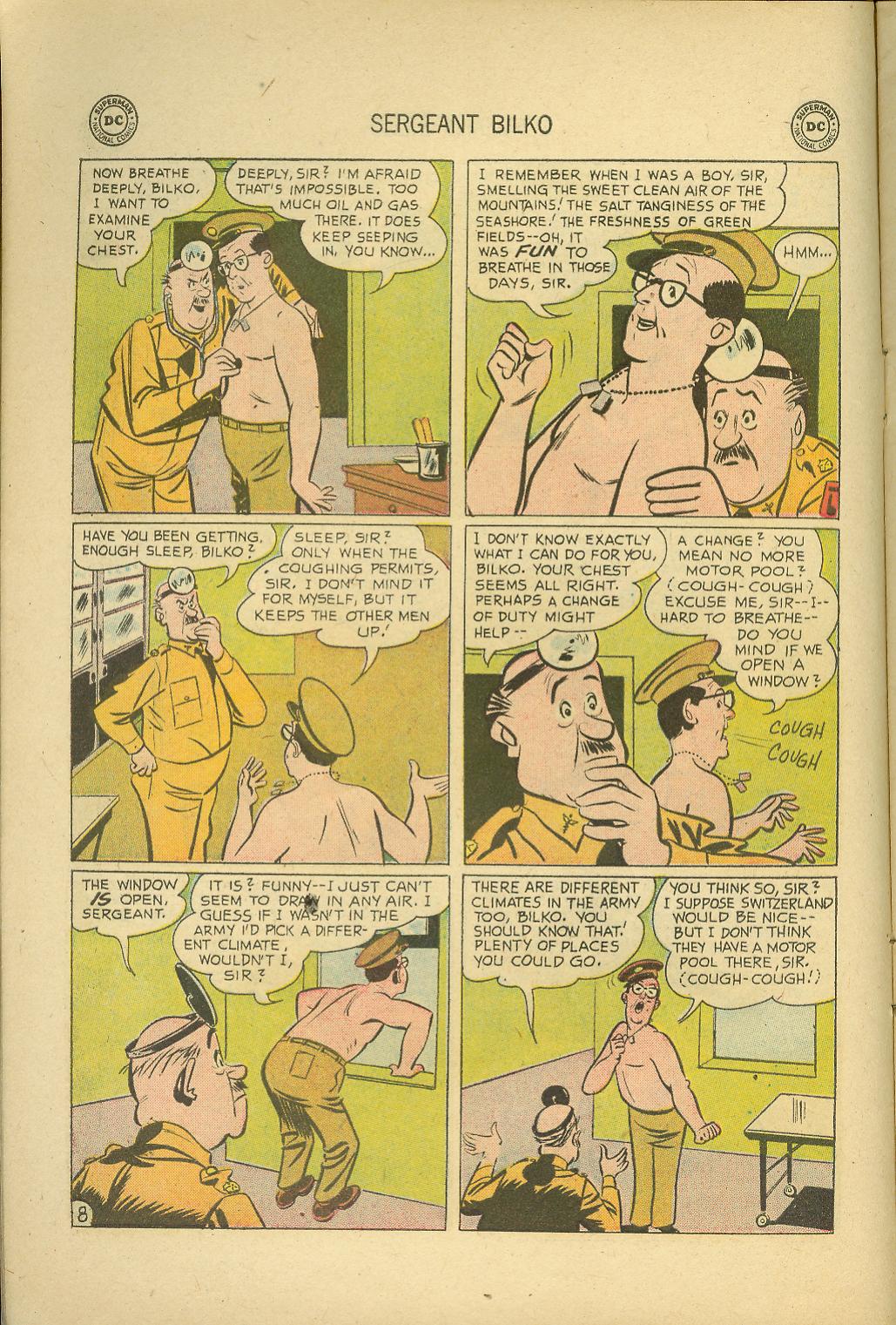 Sergeant Bilko Issue #6 - Page 10