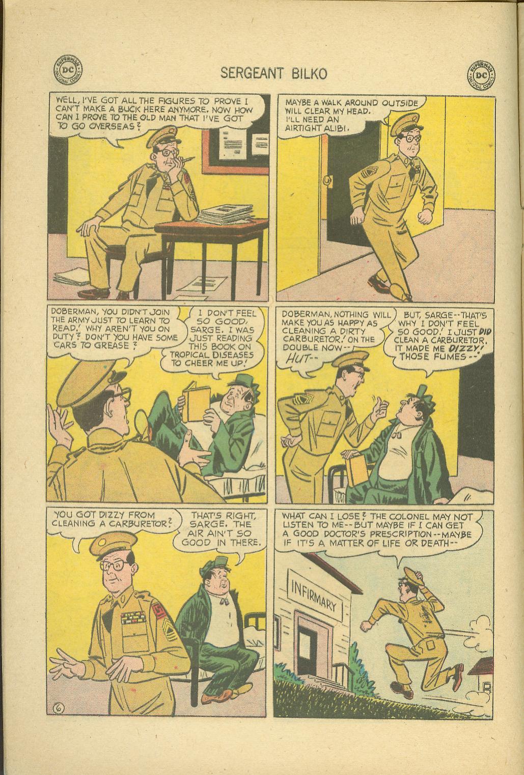 Sergeant Bilko Issue #6 - Page 8