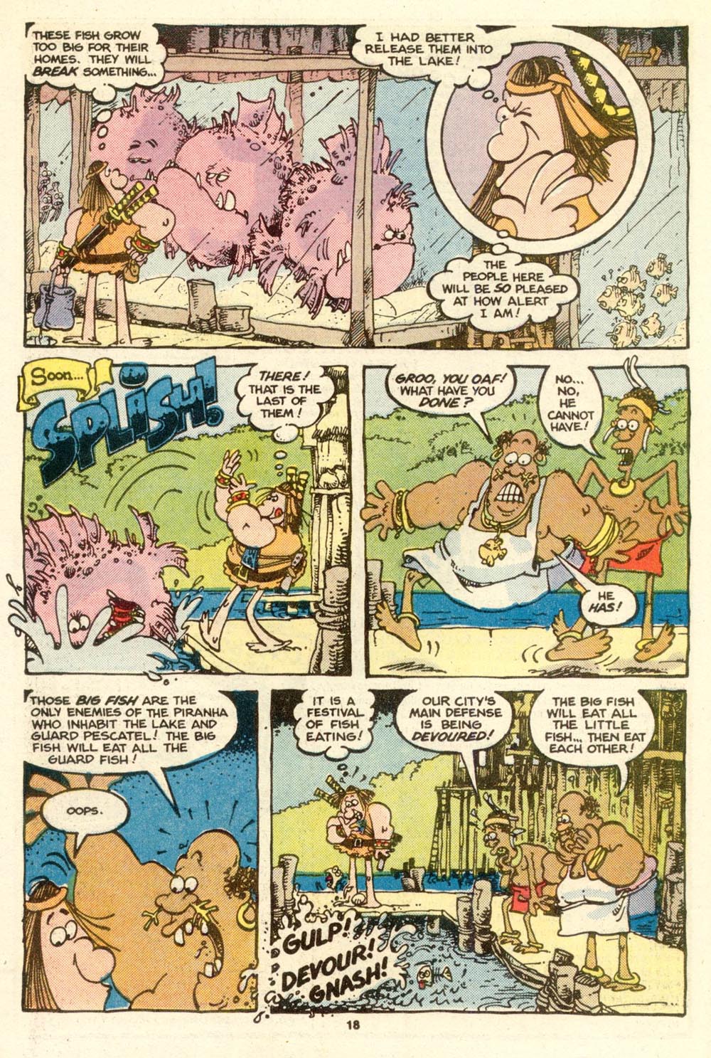 Sergio Aragonés Groo the Wanderer Issue #17 - Page 18