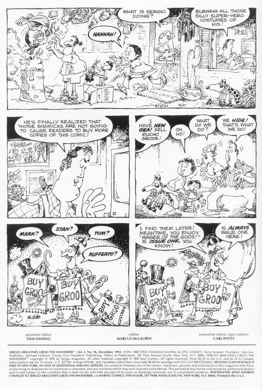 Sergio Aragonés Groo the Wanderer Issue #96 - Page 2
