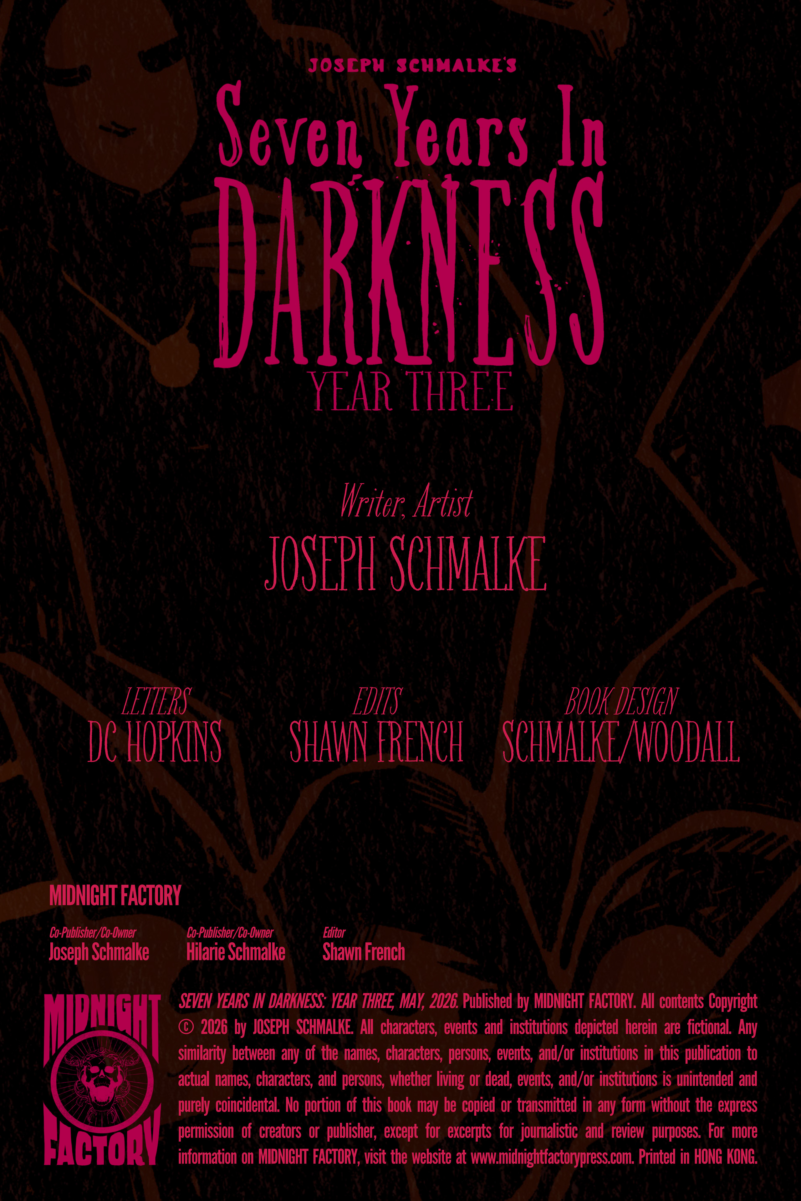 Seven Years In Darkness: Year Three Full - Page 3