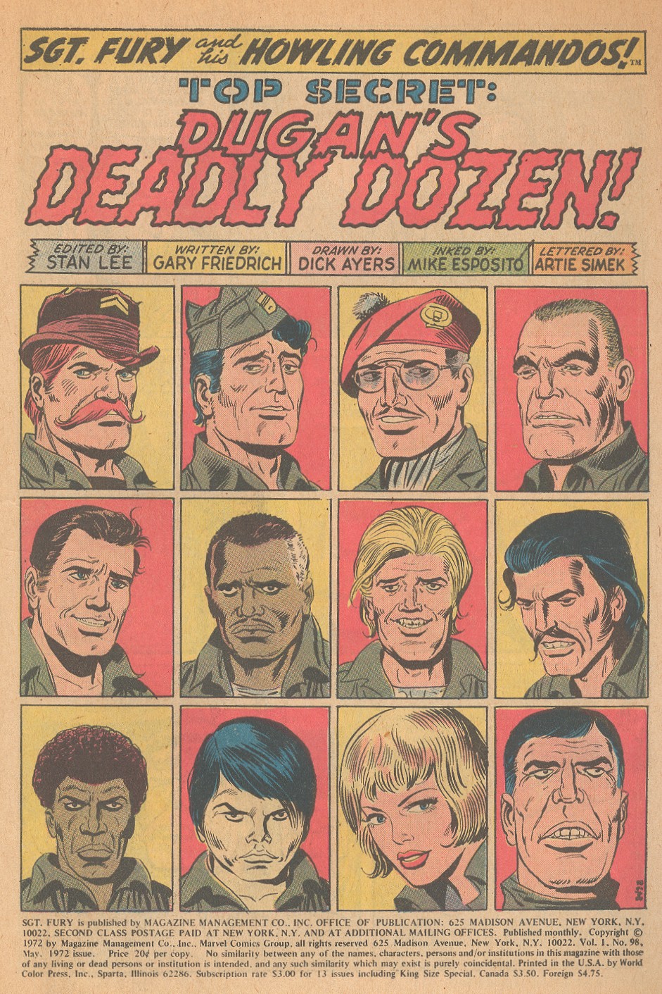 Sgt. Fury Issue #98 - Page 3