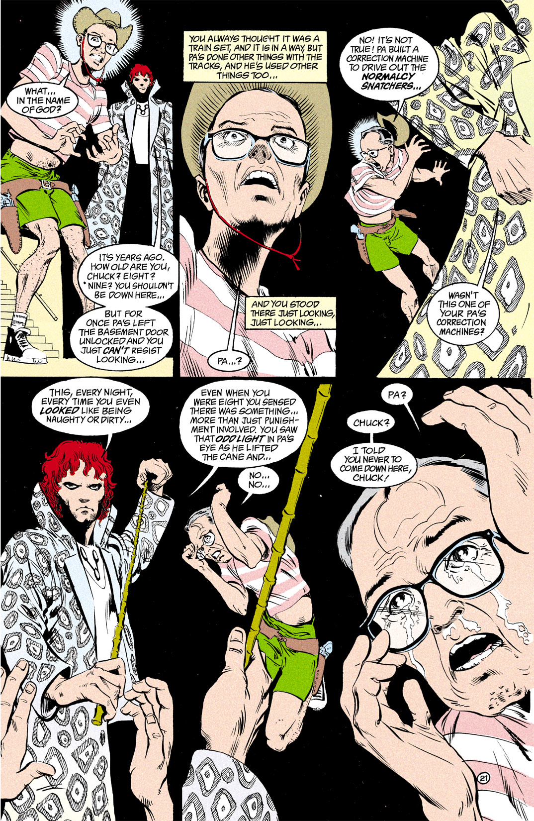 Shade, the Changing Man (1990) Issue #10 - Page 22