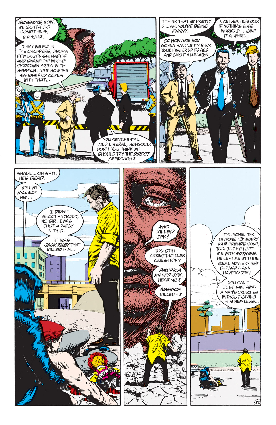 Shade, the Changing Man (1990) Issue #3 - Page 22