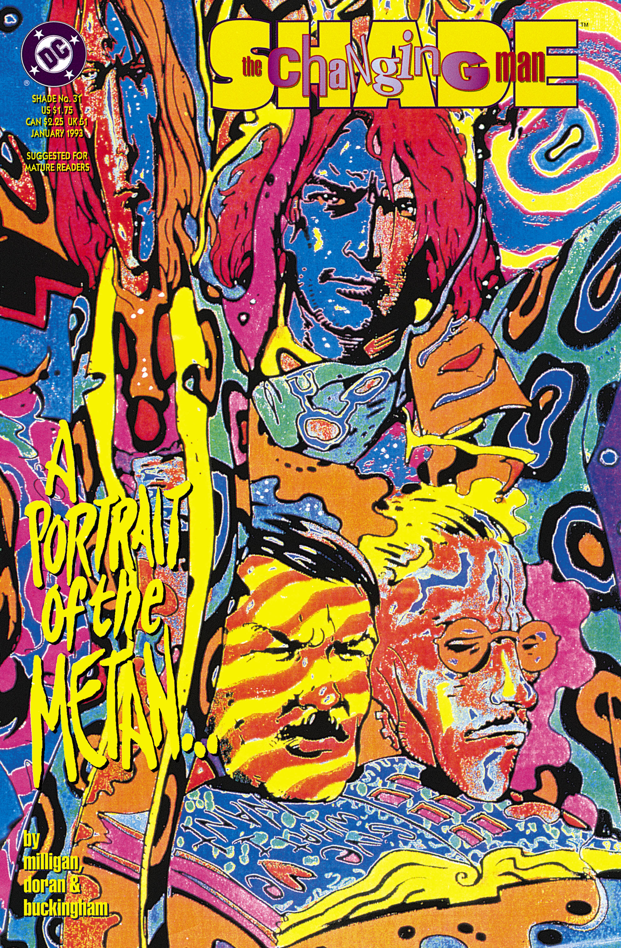Shade, the Changing Man (1990) Issue #31 - Page 1