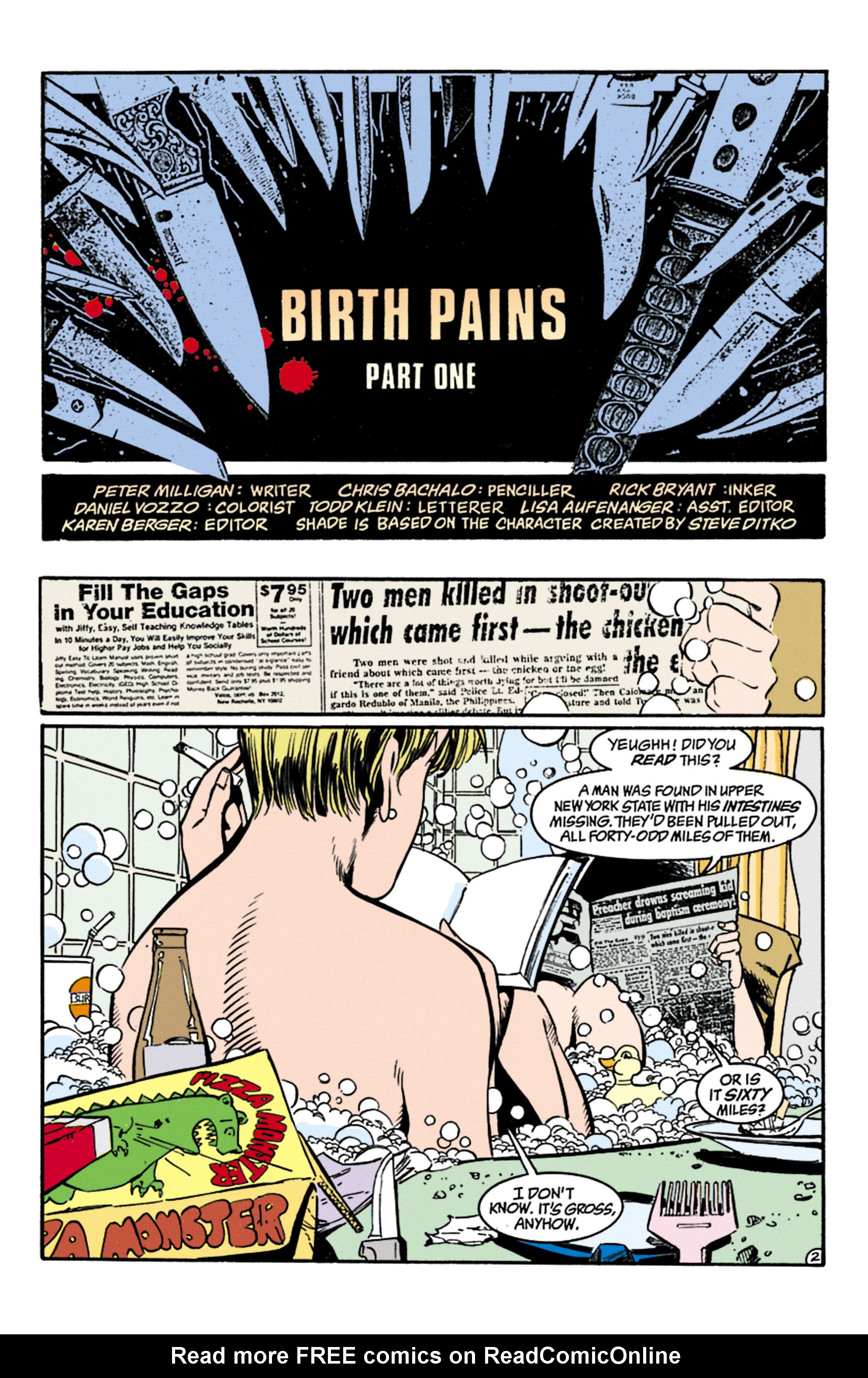 Shade, the Changing Man (1990) Issue #33 - Page 3