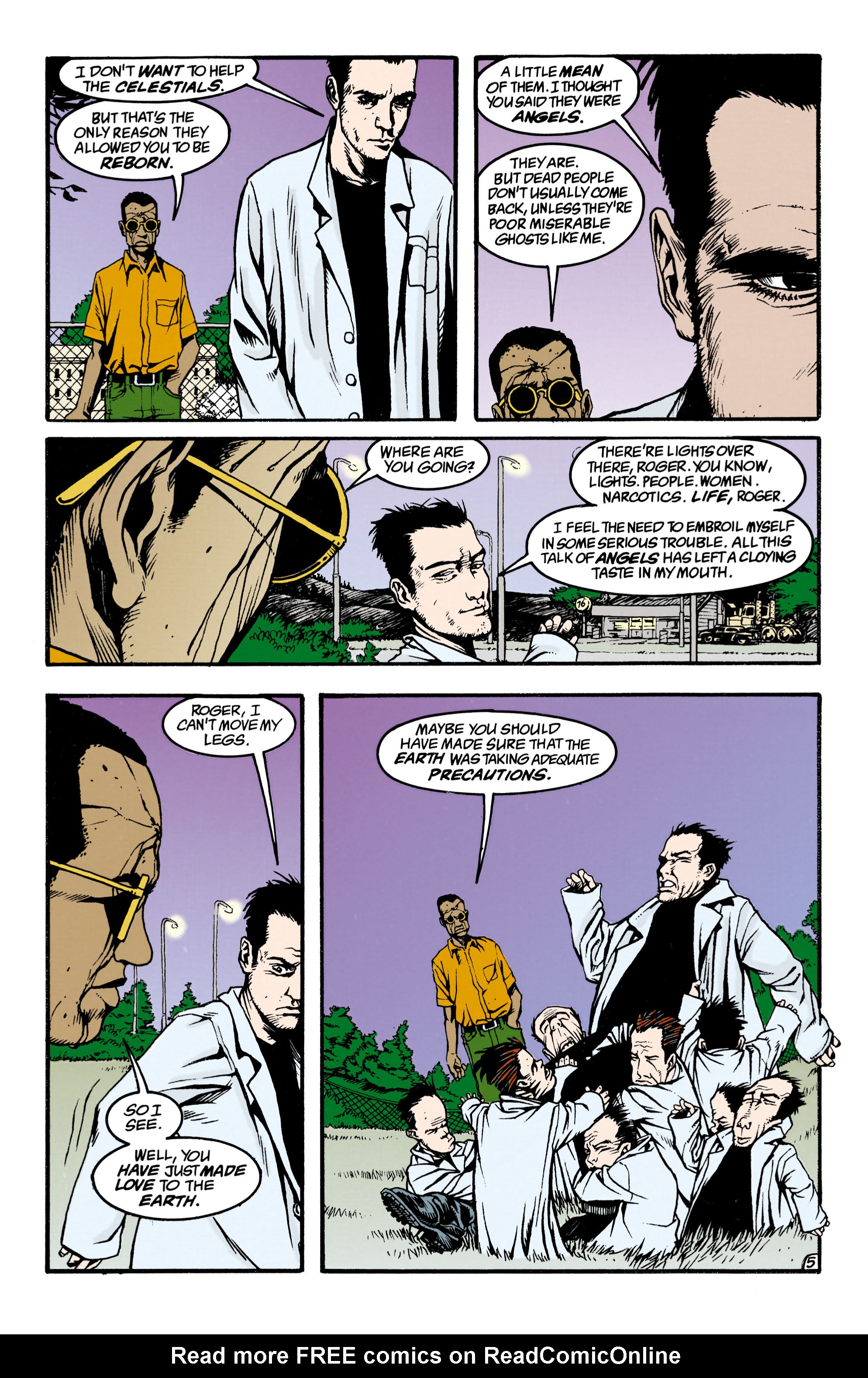 Shade, the Changing Man (1990) Issue #34 - Page 5