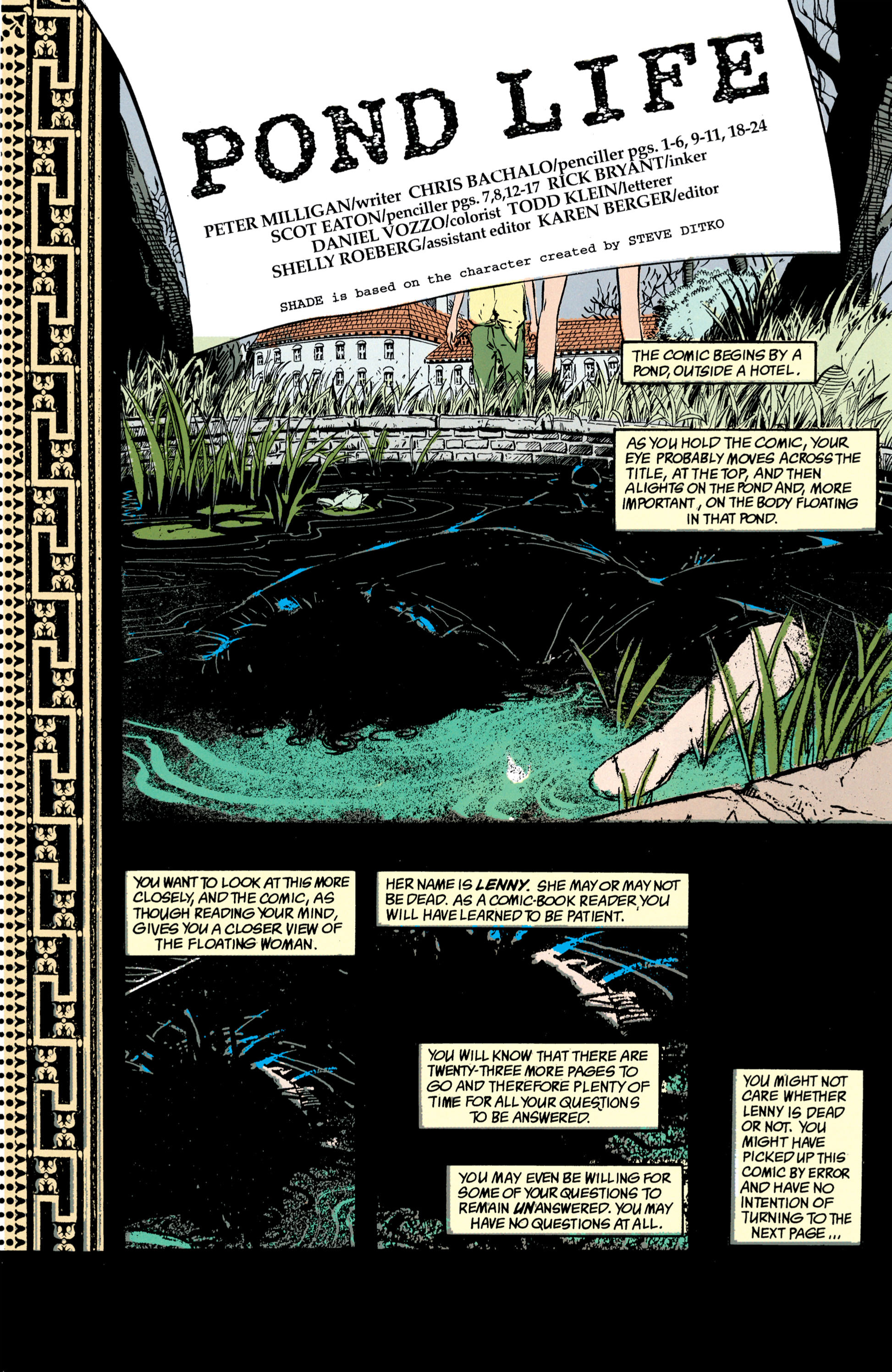 Shade, the Changing Man (1990) Issue #39 - Page 2