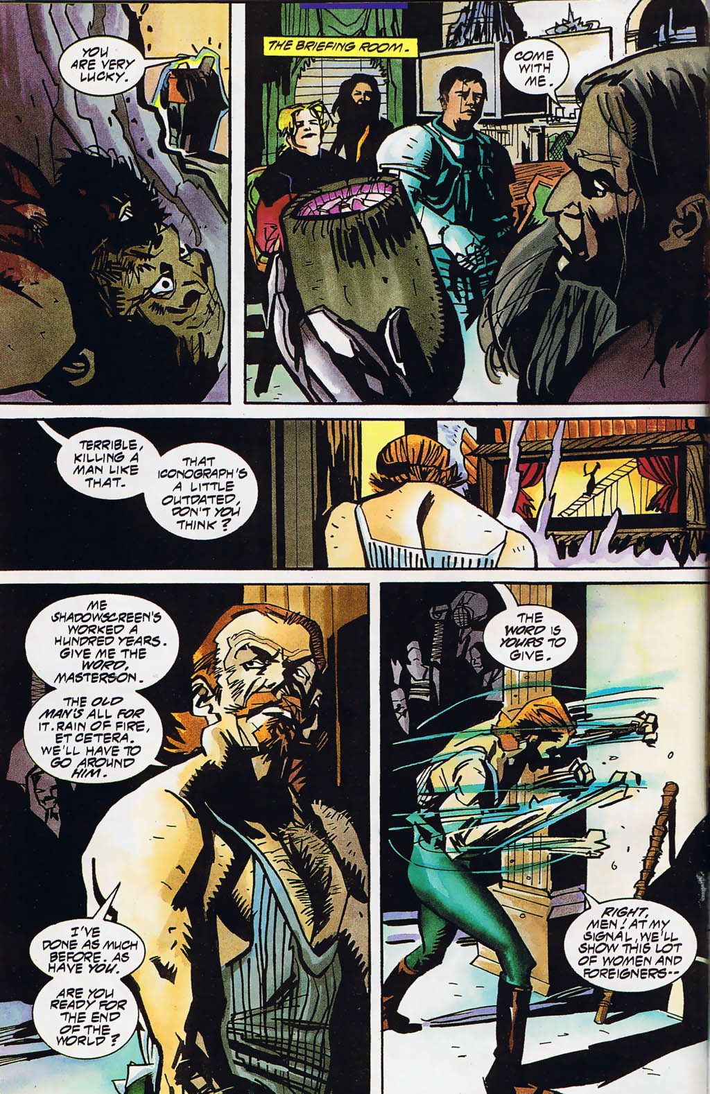 Shadow Cabinet Issue #17 - Page 12