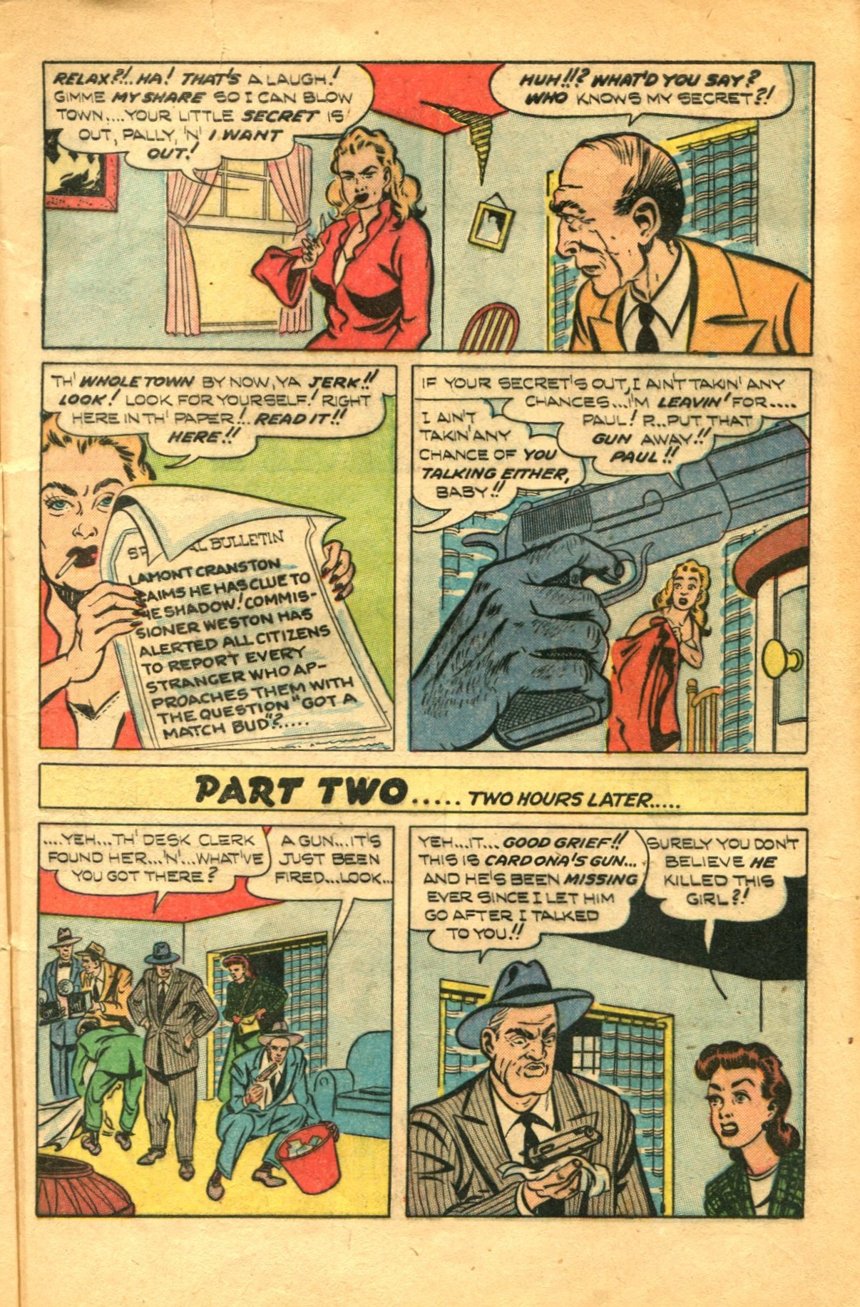 Shadow Comics Issue #91 - Page 9