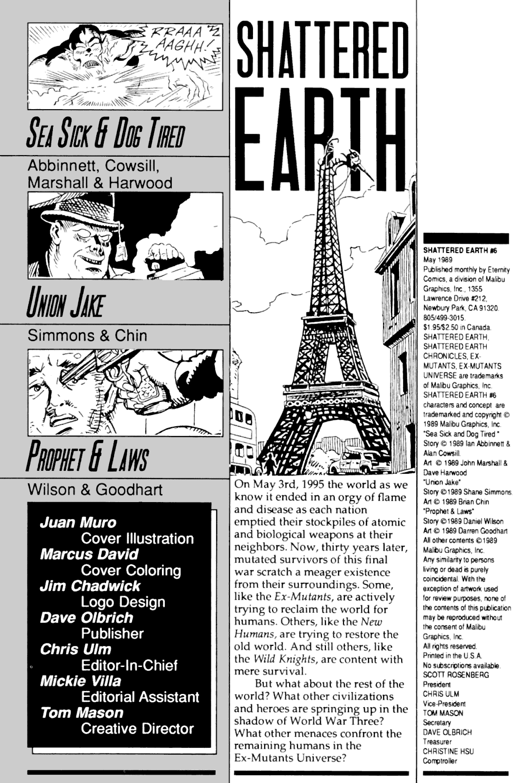Shattered Earth Issue #6 - Page 2