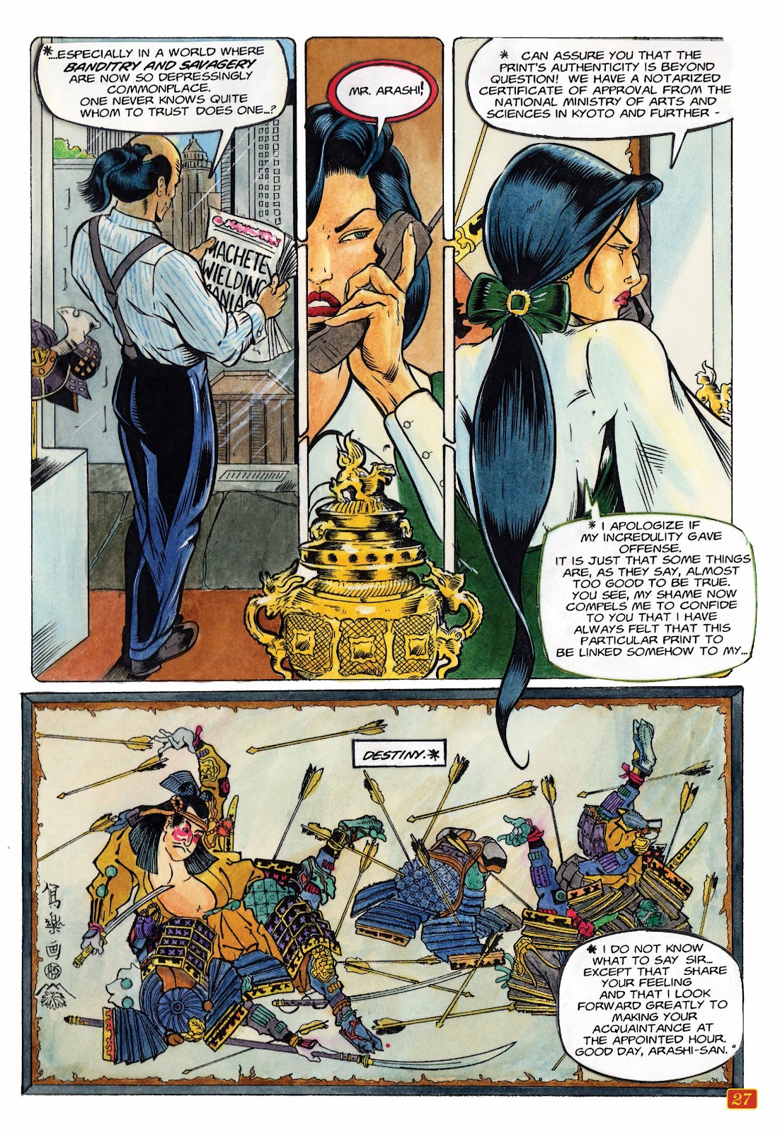 Shi: The Way of the Warrior – Original Art Edition TPB - Page 30