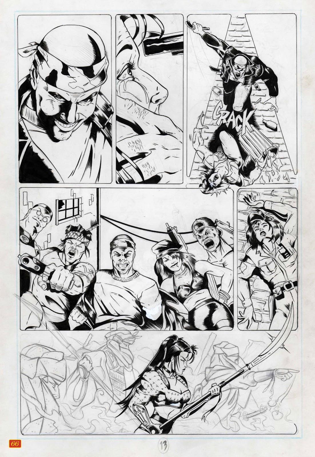 Shi: The Way of the Warrior – Original Art Edition TPB - Page 66