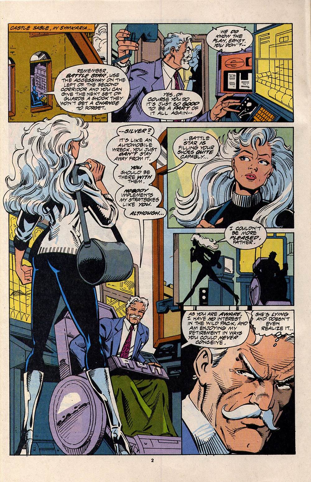 Silver Sable and the Wild Pack Issue #35 - Page 3