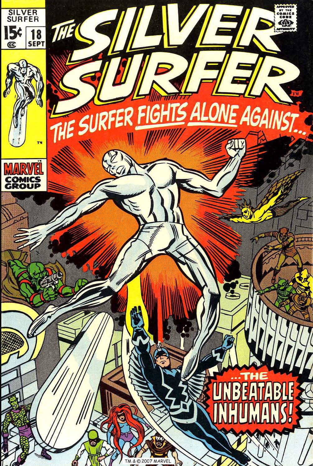 Silver Surfer (1968) Issue #18 - Page 1