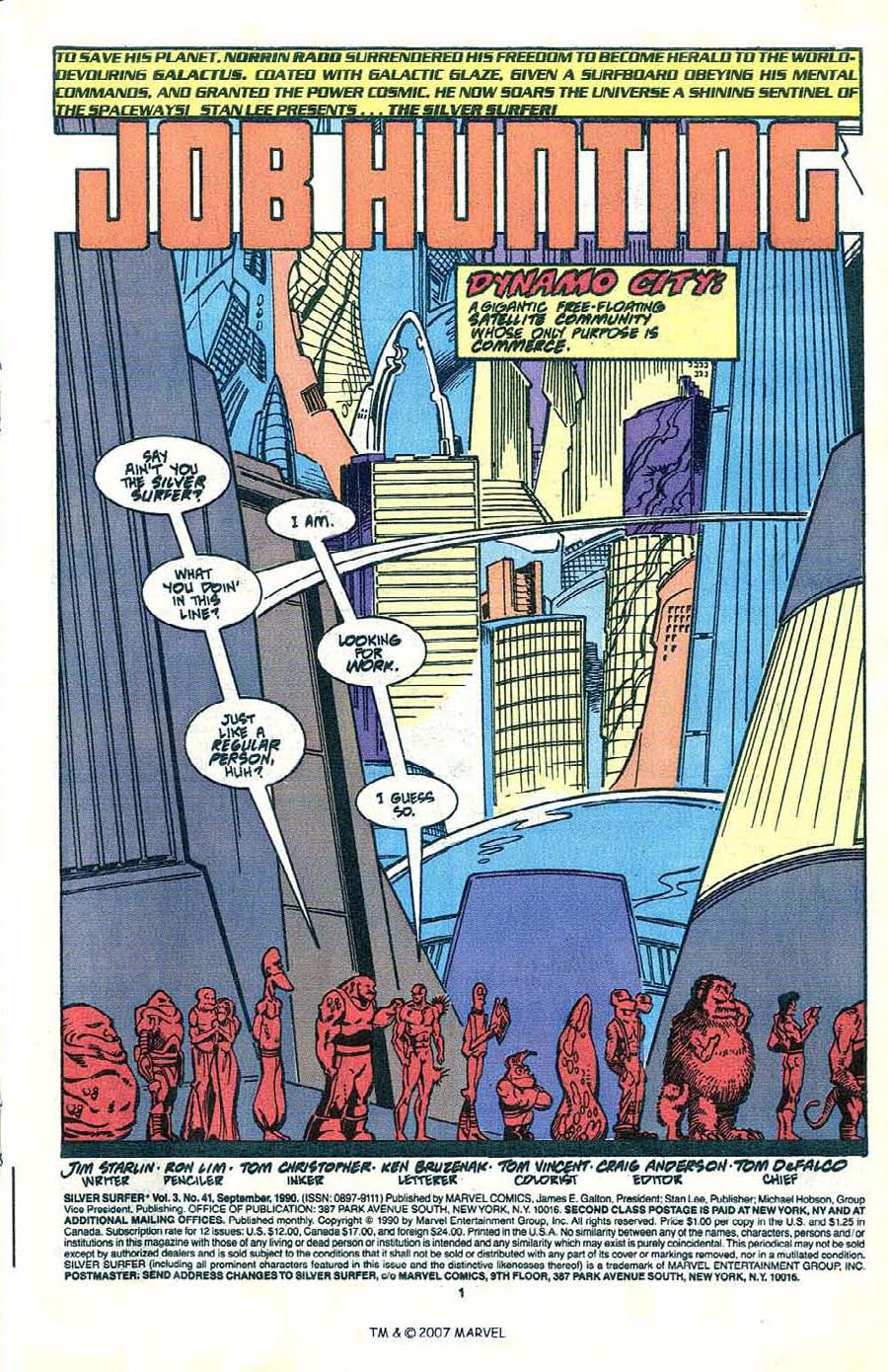 Silver Surfer (1987) Issue #41 - Page 3