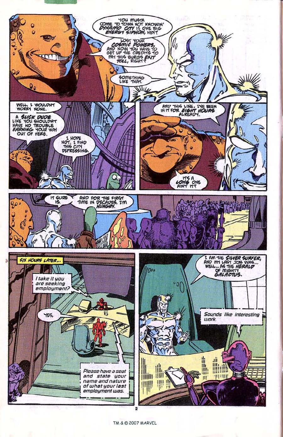 Silver Surfer (1987) Issue #41 - Page 4