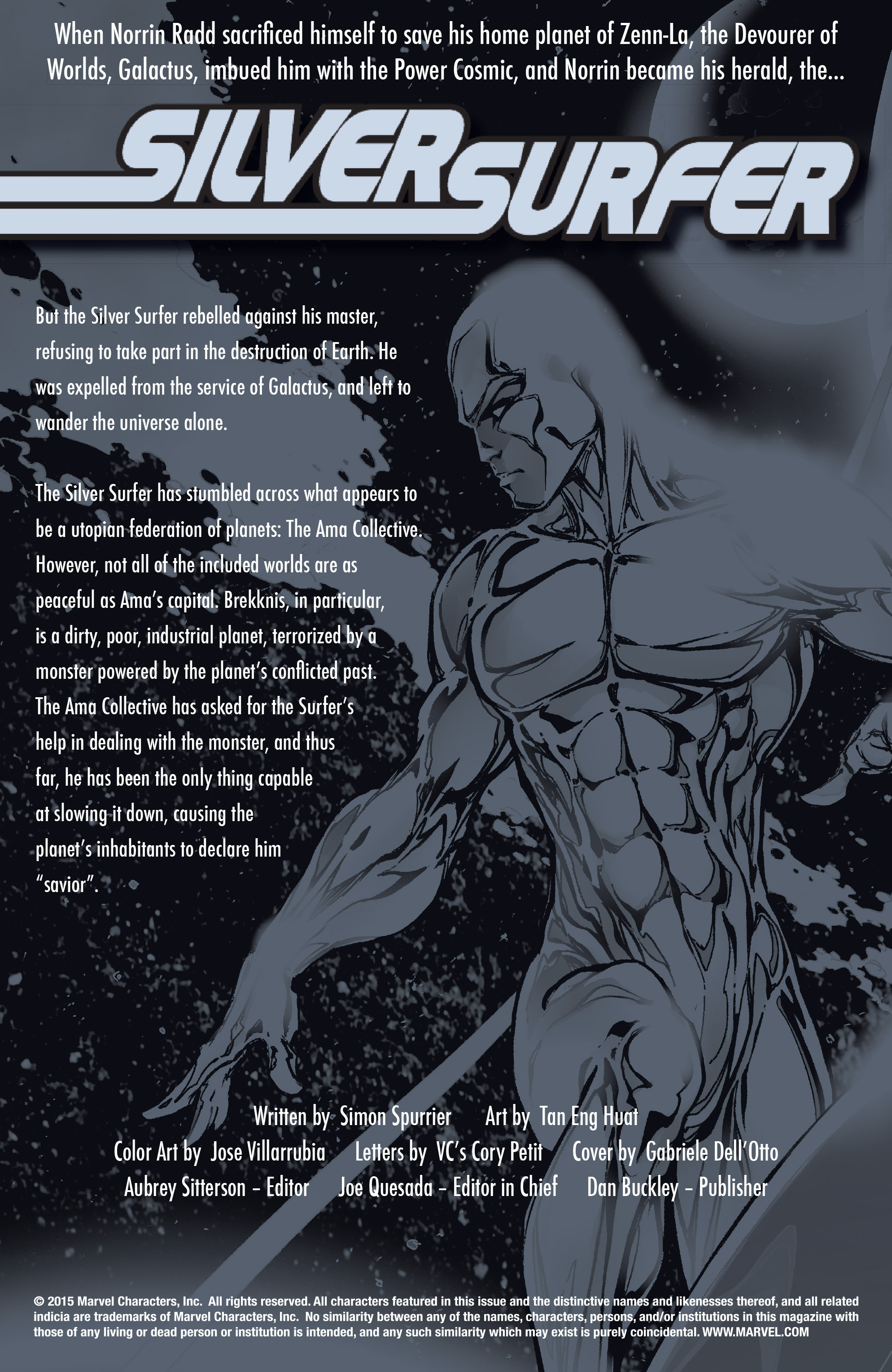 Silver Surfer: In Thy Name Issue #2 - Page 2