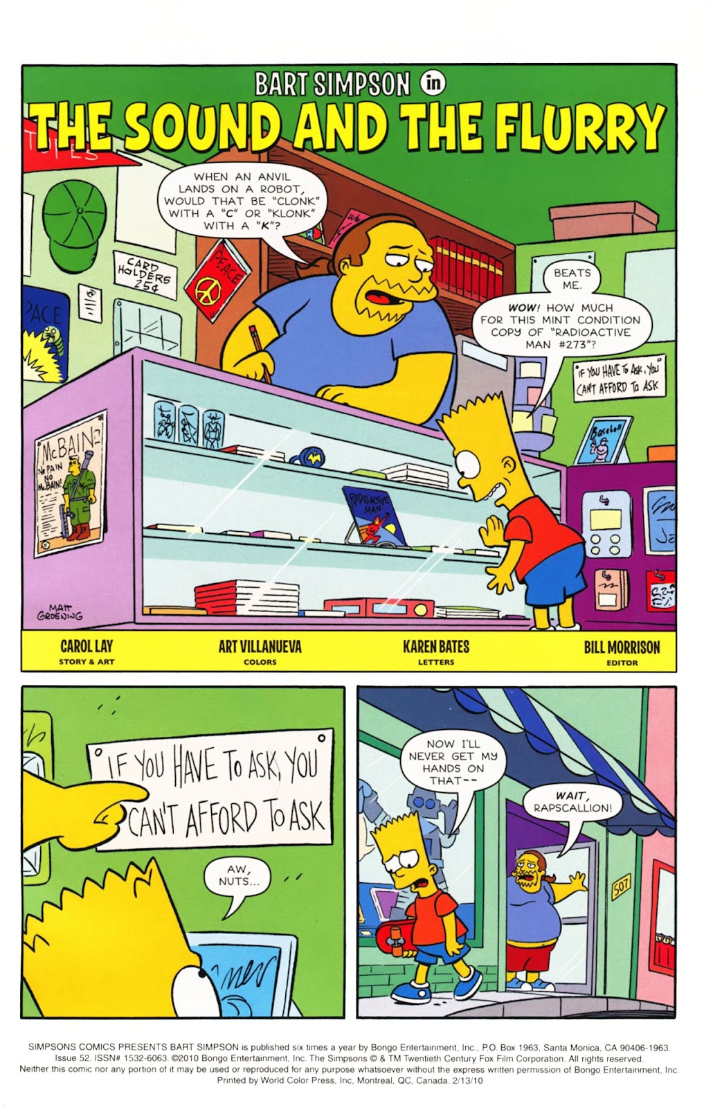 Simpsons Comics Presents Bart Simpson Issue #52 - Page 2