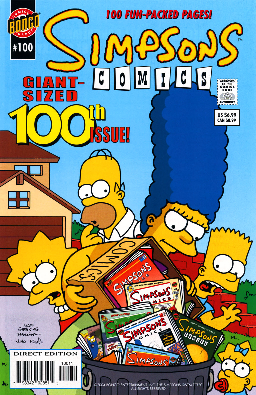 Simpsons Comics Issue #100 - Page 1